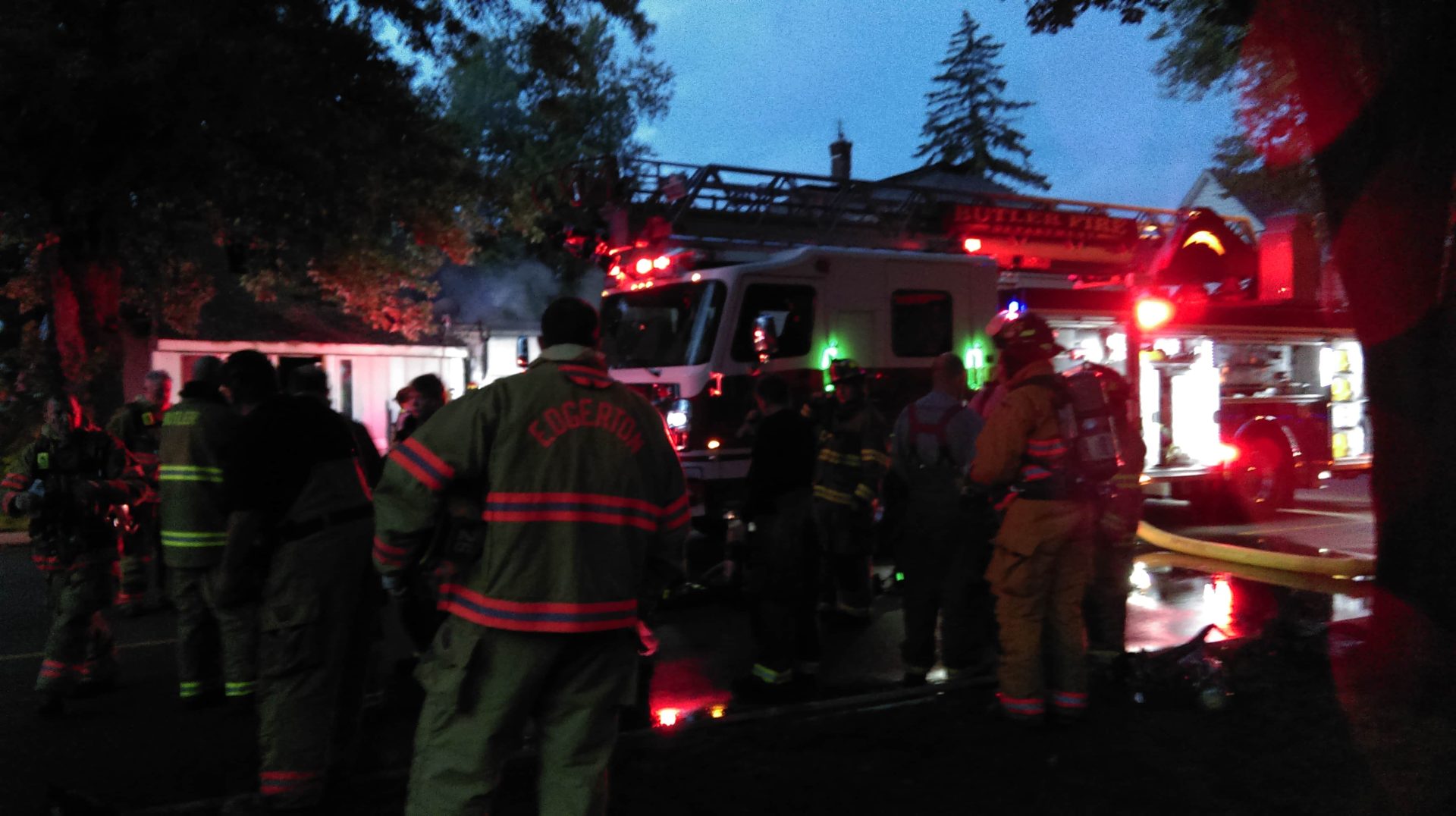 Multiple crews battling house fire in Butler - WOWO News/Talk 92.3 FM ...