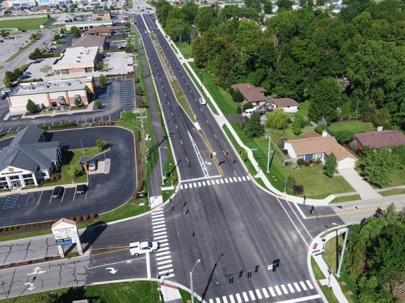 Dupont Road project/Picture provided by the City of Fort Wayne