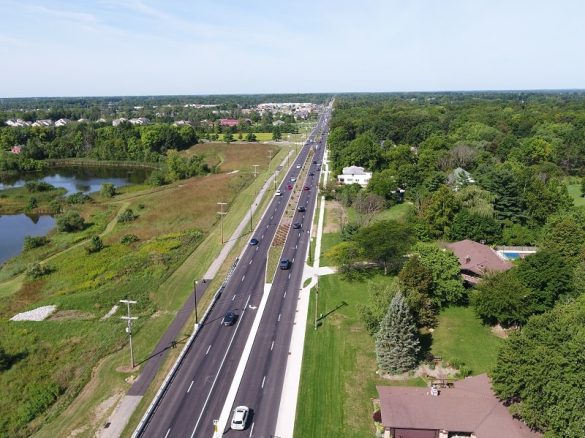 Dupont Road project/Picture provided by the City of Fort Wayne