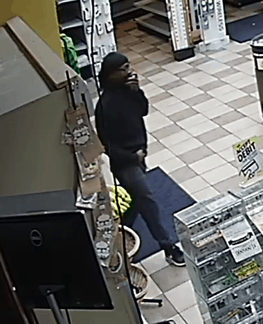 10-11-19 Suspect in armed robbery at Marathon Gas - Photo provided by FWPD