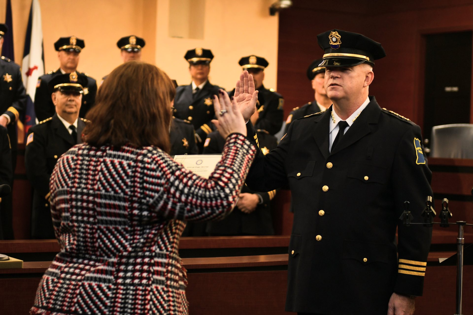New Chief of Police Sworn In Tuesday - WOWO News/Talk 92.3 FM and 1190 AM