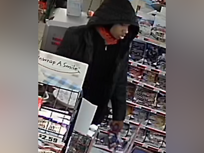 G-Mart robbery suspect - photo provided by FWPD