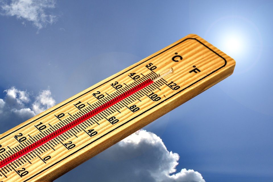 thermometer, summer, hot, heat, sun, temperature, warmth, energy, heaven, weather, climate, nature, extreme
