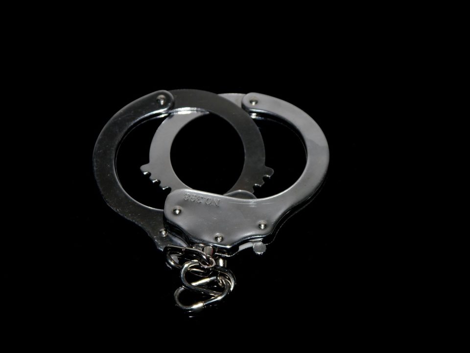handcuff, black silver, caught, metal, stole, chain, handcuff, handcuff, handcuff, handcuff, handcuff