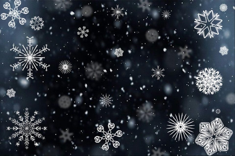 snowflakes, snow, snowfall, snowing, winter, nature, cold, icy, crystals, design, pattern, wallpaper, background, scrapbooking, digital scrapbooking
