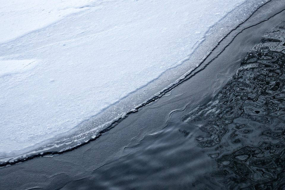 frozen lake, nature, winter, finland, lake, snow