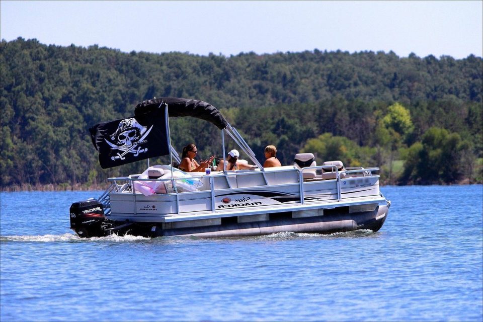 pontoon, nature, boats, boating, summer
