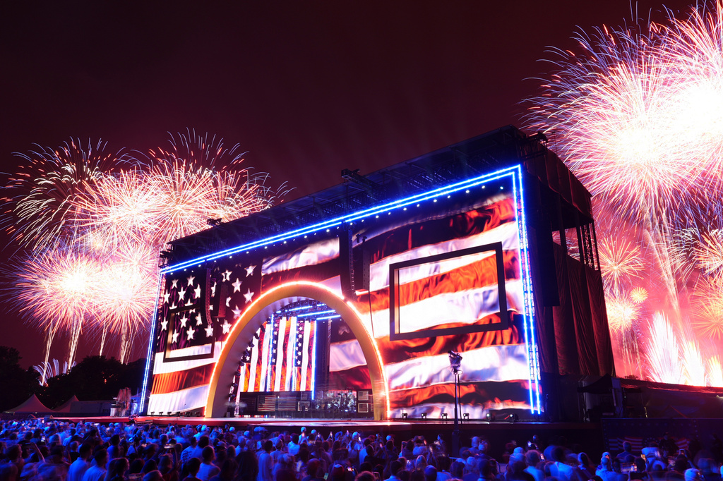 President Trump Marks America's 250th Birthday with Patriotic
