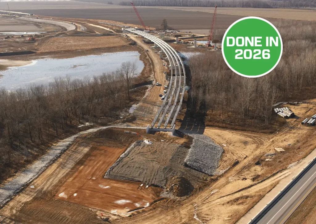 I-69 Ohio River Crossing reaches major construction milestone in Evansville